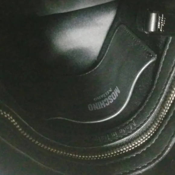 Moschino Biker jacket backpack - Picture 7 of 8